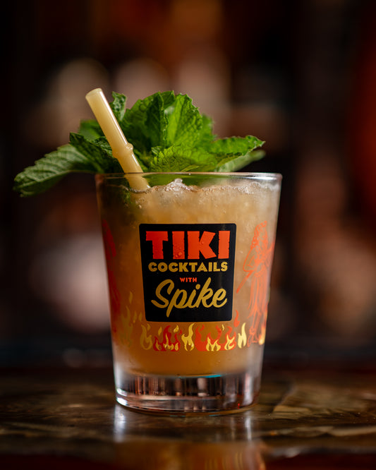 Tiki Cocktails With Spike Mai Tai Glass Set