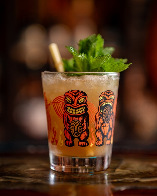 Tiki Cocktails With Spike Mai Tai Glass Set
